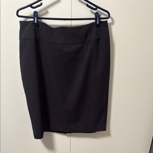 Liz Claiborne Dark Gray Pencil Skirt Knee-Length Cocktail